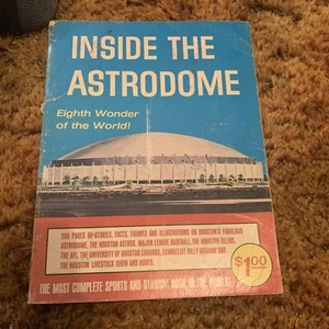 1965 Inside the Astrodome 8th Wonder of the World Houston Astros Baseball Book - Picture 1 of 5