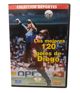 Diego Maradona’s 120 Best Goals DVD | Soccer -Boca, Barcelona, Napoli, Argentina - Picture 1 of 5
