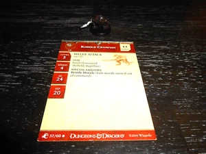 Kobold Champion D&D Miniature Aberrations mini Dungeons Dragons Pathfinder - Picture 1 of 2