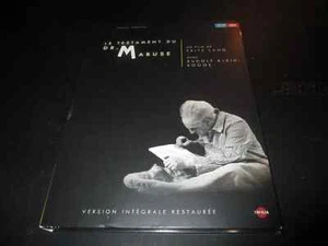 COFFRET BLU-RAY + DVD "LE TESTAMENT DU DR MABUSE" de Fritz LANG - Picture 1 of 2