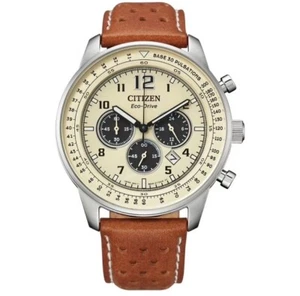 Citizen Men's CA4500-08X Eco-Drive Chronograph Stainless Steel Quartz Watch / NW