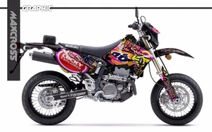 SUZUKI DRZ400S DRZ400SM DRZ400E MAXCROSS GRAPHICS FULL KIT DECALS STICKER ML1 - Picture 1 of 3