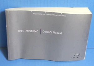 Infiniti Q40 2015 dueño manual - Imagen 1 de 1