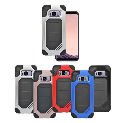 Custodia Per Samsung Galaxy S8 Più Bicolore Rigido IN Vari Colori Cover - Immagine 1 di 4