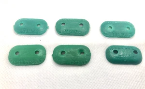 Timpo - Green Bases x 6 - Picture 1 of 2