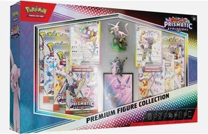 POKEMON TCG Prismatic Evolutions Premium Figura Colección Inglés Preventa 26/09 - Imagen 1 de 1