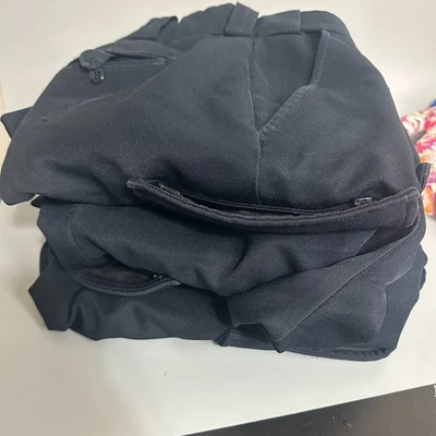 lot of 3 Blauer pants sz 38 Tactical Side Pocket Police/SWAT/EMT navy blue - Image 1 of 4