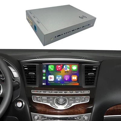 Wireless CarPlay&Android Auto For INFINITI QX60 QX80 QX56 Q70 M37 NISSAN Armada - Image 1 of 4