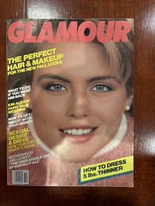 VTG Glamour Magazine: October 1983 - Kim Alexis Fairy Tale Wedding / No Label - Picture 1 of 2