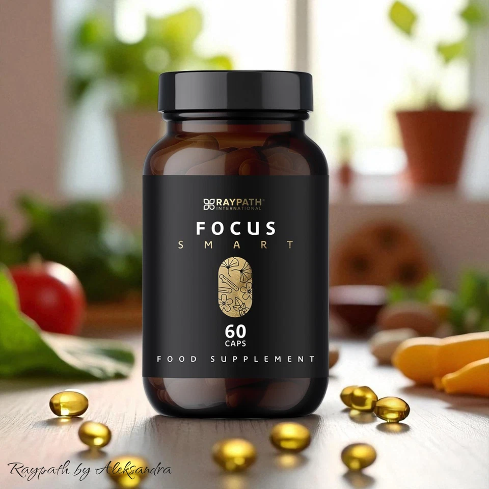 RAYPATH INTERNATIONAL Raypath FOCUS SMART dietary supplement improves memory & concentration processes