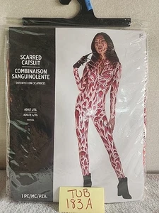 AMSCAN SCARRED CATSUIT NEU IM PAKET ERWACHSENE L/XL - Bild 1 von 5