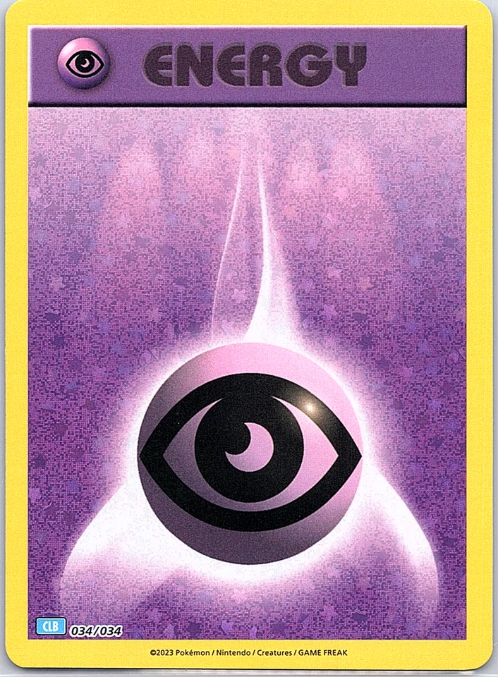 Basic Psychic Energy 034/034 Trading Card Game Classic Regular - Image 1 of 2