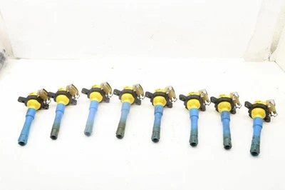 BMW 540i E39 2003 juego de 8 bobinas de encendido en total OEM usadas Foto 1 de 4