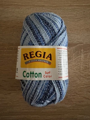 Garn | Stricken | Sockenwolle | Wolle | Schachenmayr | Regia | Cotton | 50g NEU - Bild 1 von 3