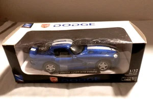New Ray 1/32 Blue 1996 Dodge Viper GTS Coupe Motorized - Picture 1 of 5