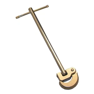 13-2023 Metal 11-Inch Basin Wrench, Spring Loaded Small Jaw, Used For Faucet ... - Picture 1 of 1