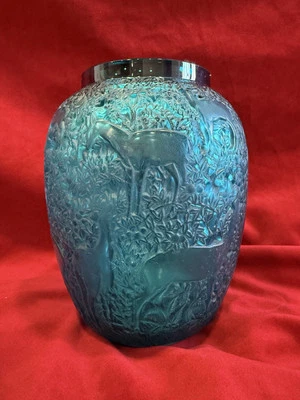 MAISON LALIQUE - Vase "biches" Cristal Lalique - Photo 1/4