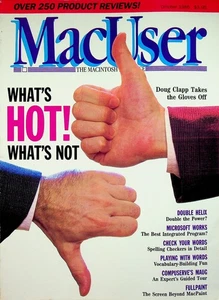 MacUser Magazine Apple Macintosh Computer October 1986 - Picture 1 of 3
