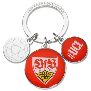 VFB STUTTGART Schlüsselanhänger Wappen 2025 NEU Logo 25 Fussball 1.Bundesliga - Picture 1 of 1