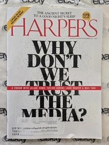 HARPER'S Magazine November 2025 WHY DON'T WE TRUST THE MEDIA? with ML - Picture 1 of 2