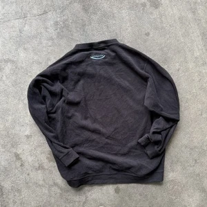 Vtg 90s Patagonia Rhythm Synchilla Fleece Crewneck Sweatshirt Mens SzM Black - Picture 1 of 8