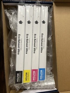 Greenstar Premium Lösemitteltinten 220ml für Mutoh VJ-MSINK3A alle vier Farben CMYK - Bild 1 von 3