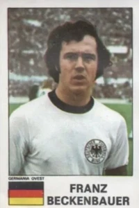 PANINI FUSSBALLSPIELER FIGUR 1975-76 Nr. 619 BECKENBAUER SELTENER BEUTEL - Rookie - Bild 1 von 2