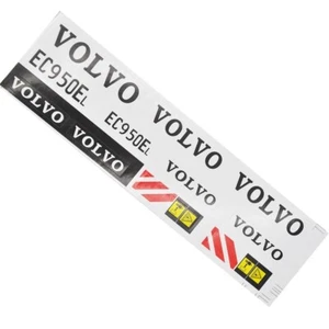 New Volvo EC950E Sticker for Huina 1594 RC Excavator 1/14 Modify Upgrades DIY - Picture 1 of 7