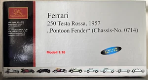 CMC M-081 Ferrari 250 Testa Rossa Pontoon Fender Chassis No 0174, Rare - BNIB - Picture 1 of 6