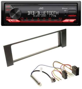 JVC Bluetooth USB DAB MP3 Autoradio für Audi A4 (B6, 00-04) - ISO - Bild 1 von 7