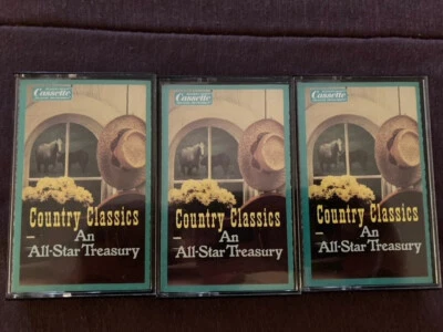 COUNTRY CLASSICS ALL STAR TREASURY READER'S DIGEST CASSETTE SET 1,2,3 EX COND - Image 1 of 4
