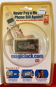 Magic Jack Línea Primaria o Secundaria Transferencia Número de Corriente USB - Imagen 1 de 8