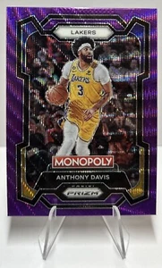 ANTHONY DAVIS 2023-24 PANINI PRIZM MONOPOLY PURPLE WAVE CARD#41 NICE! - Picture 1 of 2
