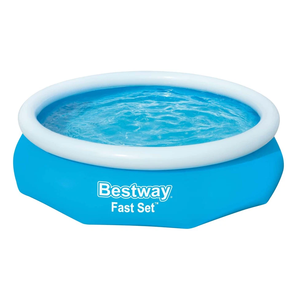 Bestway® Fast Set™ Aufstellpool-Set mit Filterpumpe Ø 305 x 76 cm, blau, rund - Bild 1 von 1