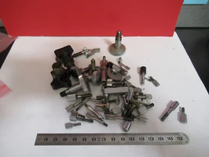 RIESIGES KONVOLUT VERSCHIEDENE SCHRAUBEN LEITZ BAUSCH ETC MIKROSKOP TEIL WIE ABGEBILDET T9-A-66 - Bild 1 von 13