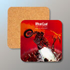Meatloaf - Bat Out Of Hell - cork backed coaster - FREE shipping