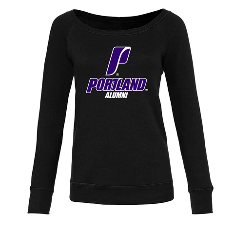 Official NCAA Portland Pilots Alumni Women's Fleece Crew Sweatshirt Cover