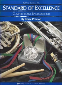 Standard of Excellence Bariton BC Buch 2 Umfassende Bandmethode von Pearson - Bild 1 von 2