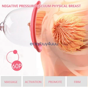 Elektrisch Breast Vakuumpumpe Saugnapf 2 Modes Breast Enlargement Enhance Neu - Bild 1 von 33