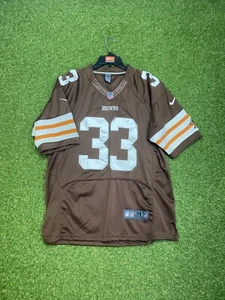 Nike NFL Cleveland Browns Jersey Trent Richardson #33 Mens Size 44 Brown - Picture 1 of 11