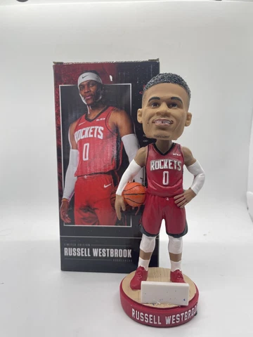 Russell Westbrook Houston Rockets One Mission SGA Limited Edition Bobblehead Cover