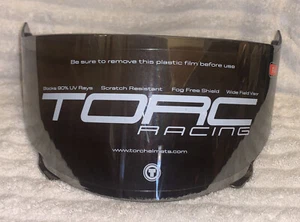 TORC T-14 Replacement Shield Chrome - T14SLDCM:OS. for Motorcycle Helmet - Picture 1 of 4