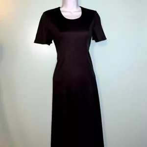 H-17 NWT Formal Fashions Inc Dress Size 2 Black Made in the USA - Picture 1 of 8