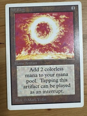 Sol Ring-Unlimited Edition-Magic The Gathering-MTG-Good - Image 1 of 3