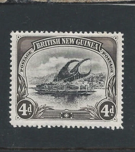 PAPUA 1901-05 4d BLACK & SEPIA MINT SG 5 CAT £65 - Picture 1 of 2
