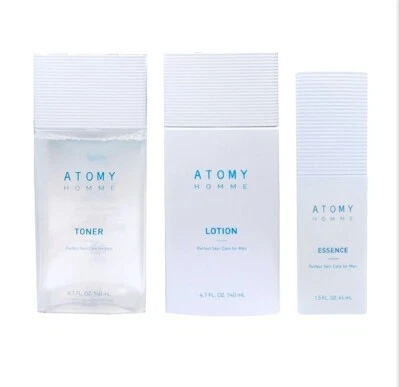 ATOMY Homme Cuidado de la Piel Juego de 3 Artículos Tónico Esencia Loción K-Beauty Foto 1 de 4
