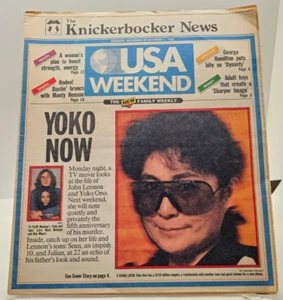 The Knickerbocker News - Featuring Yoko Ono, 29 de noviembre - 1 de diciembre de 1985 - Imagen 1 de 2