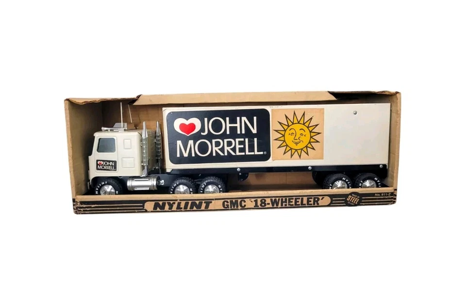 GMC 18 WHEELER VINTAGE JOHN MORRELL TRAILER  No. 911-Z - Image 1 of 4