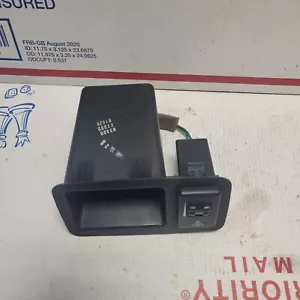 99 MITSUBISHI GALANT DIMMER SWITCH WITH CUBBY HOLDER BLACK TRIM BEZEL OEM CH35 - Picture 1 of 6