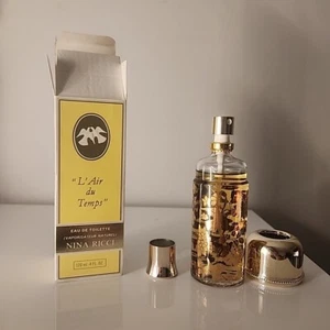 Vintage 60s/70s Nina Ricci L'air Du Temps 4 Oz / 120 ml New in Box FULL - Picture 1 of 24